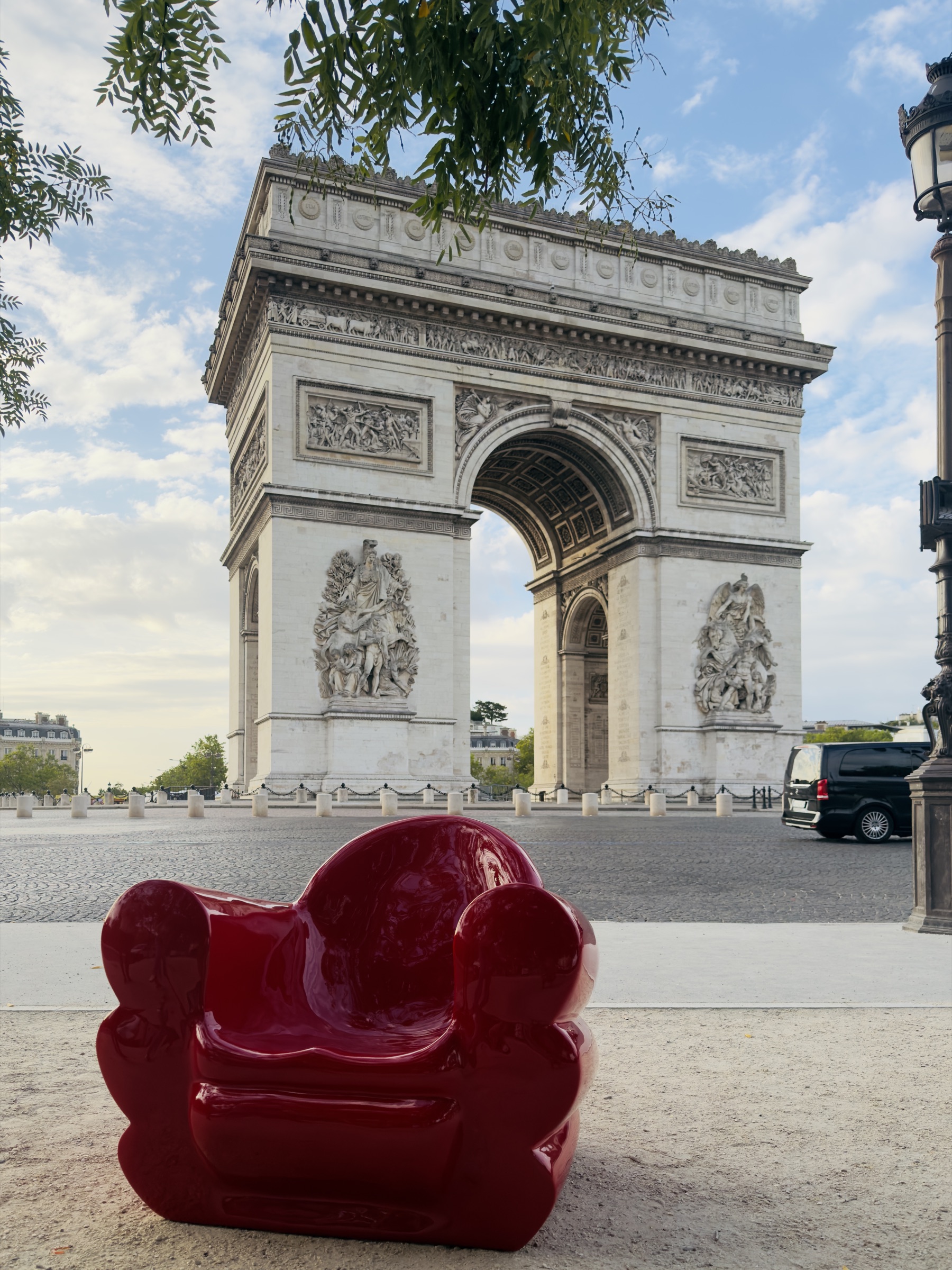 Siège devant l’Arc de Triomphe
