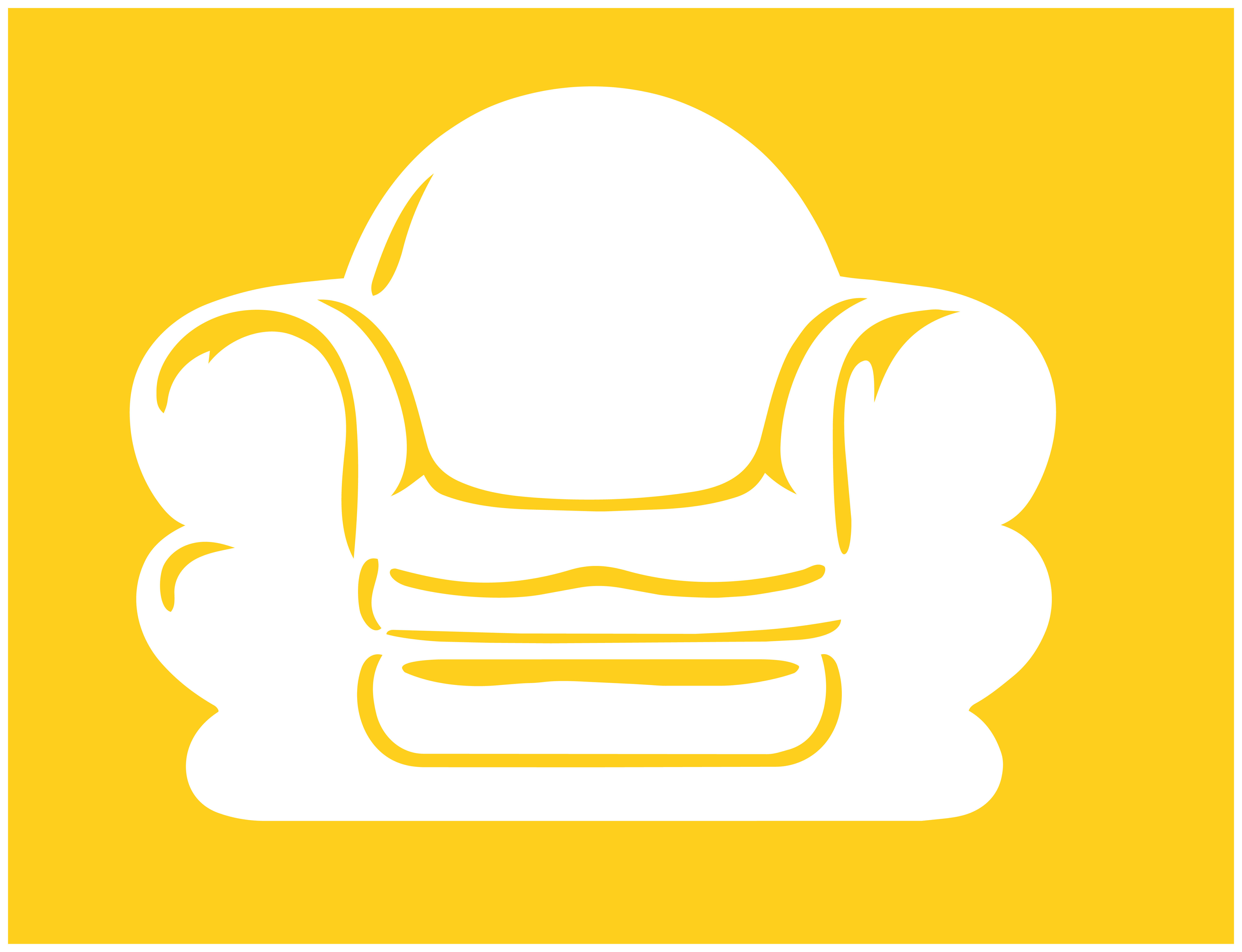 Fauteuil DR — Jaune